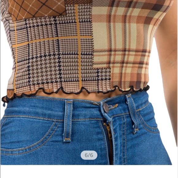 Patchwork Print Top - Picture 3 of 3